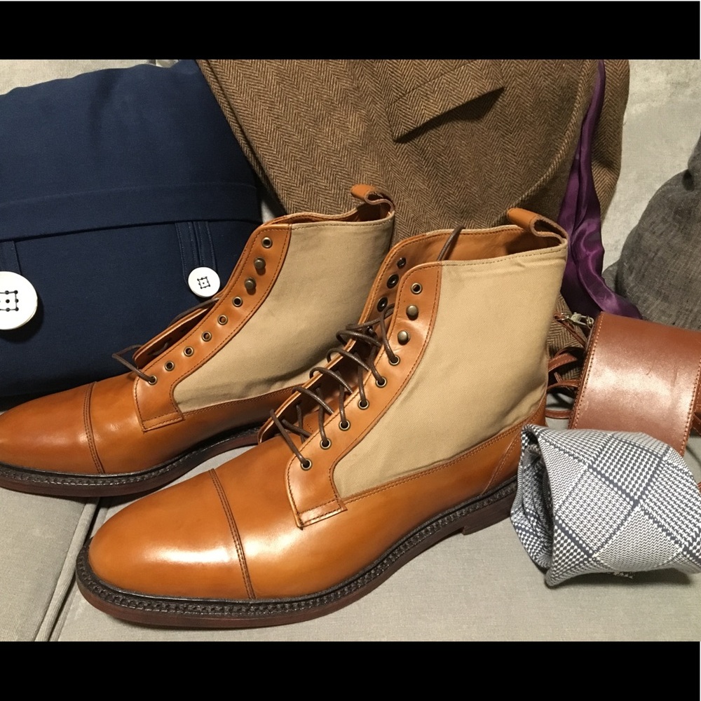 RARE custom Ralph Lauren 11D boots by Allen Edmond